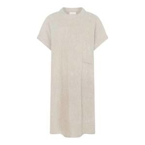 NEW NOEN women's regular midi dress in light taupe